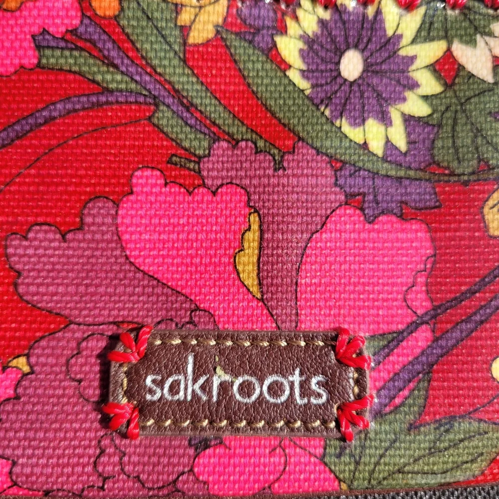 sakroots Wristlet ~  Floral Pattern ~ Key Leash ~ Strap Needs TLC! FINAL PRICE!